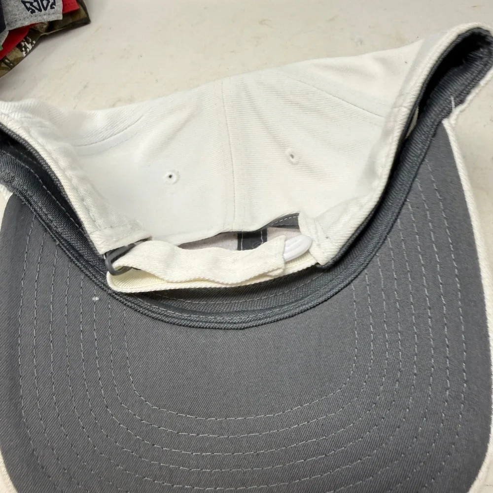Nike Legacy91 Dri-FIT Hat Mens White Adjustable Swoosh Golf Baseball Cap